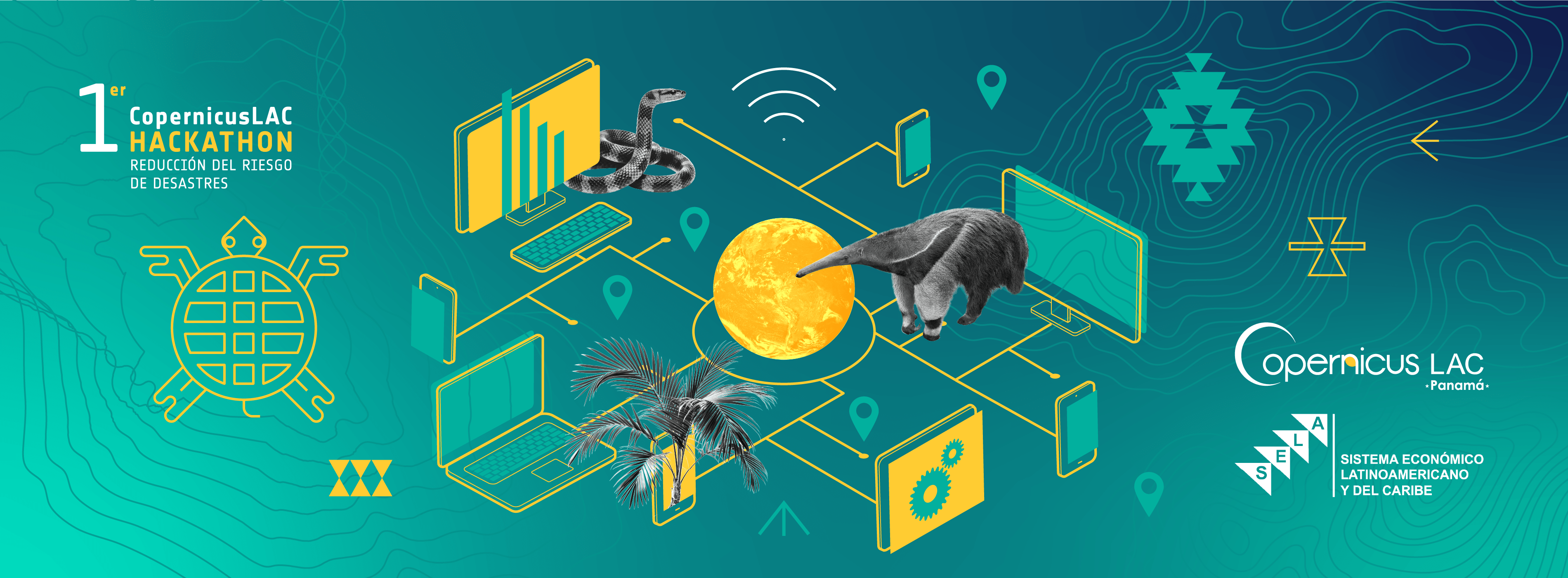 The CopernicusLAC Panama Centre organises its first Hackathon with SELA